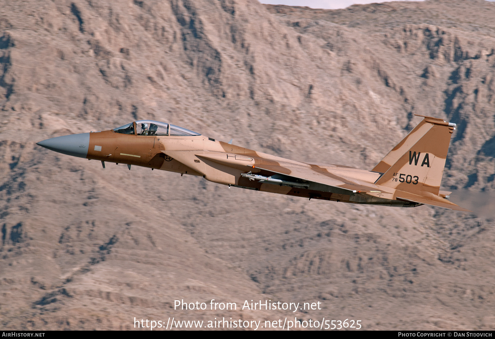 Aircraft Photo of 78-0503 / AF78-503 | McDonnell Douglas F-15C Eagle | USA - Air Force | AirHistory.net #553625