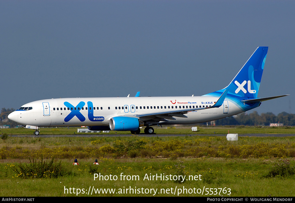 Aircraft Photo of D-AXLE | Boeing 737-8Q8 | XL Airways | AirHistory.net #553763