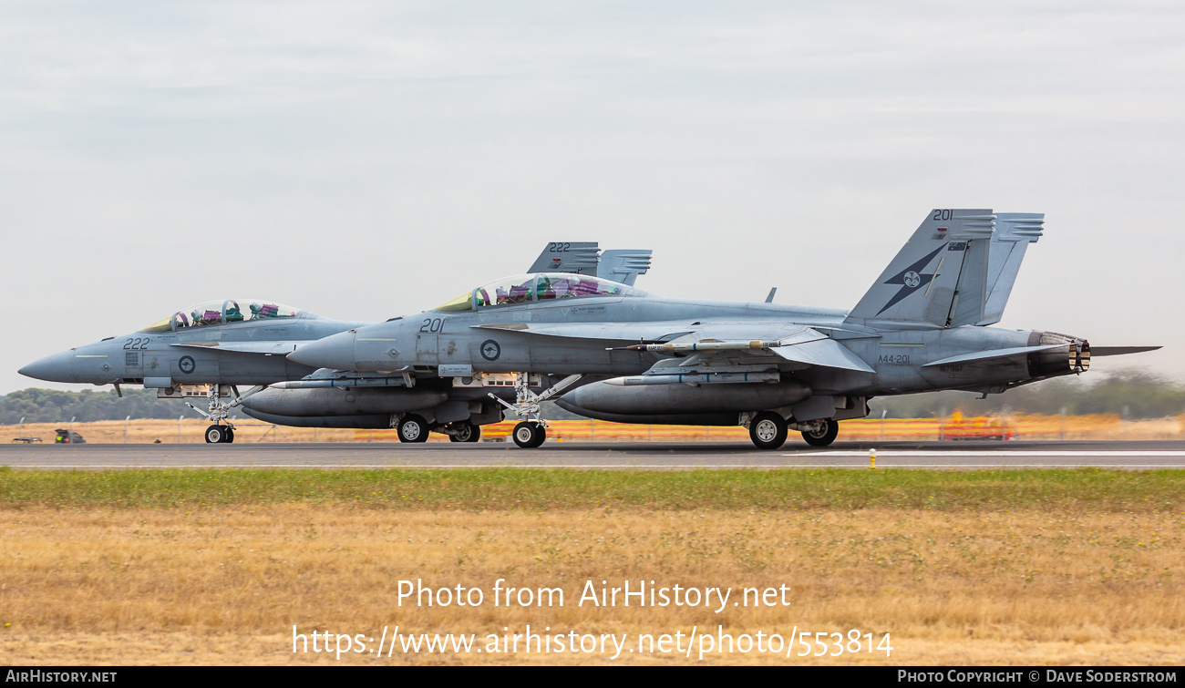 Aircraft Photo of A44-201 | Boeing F/A-18F Super Hornet | Australia - Air Force | AirHistory.net #553814