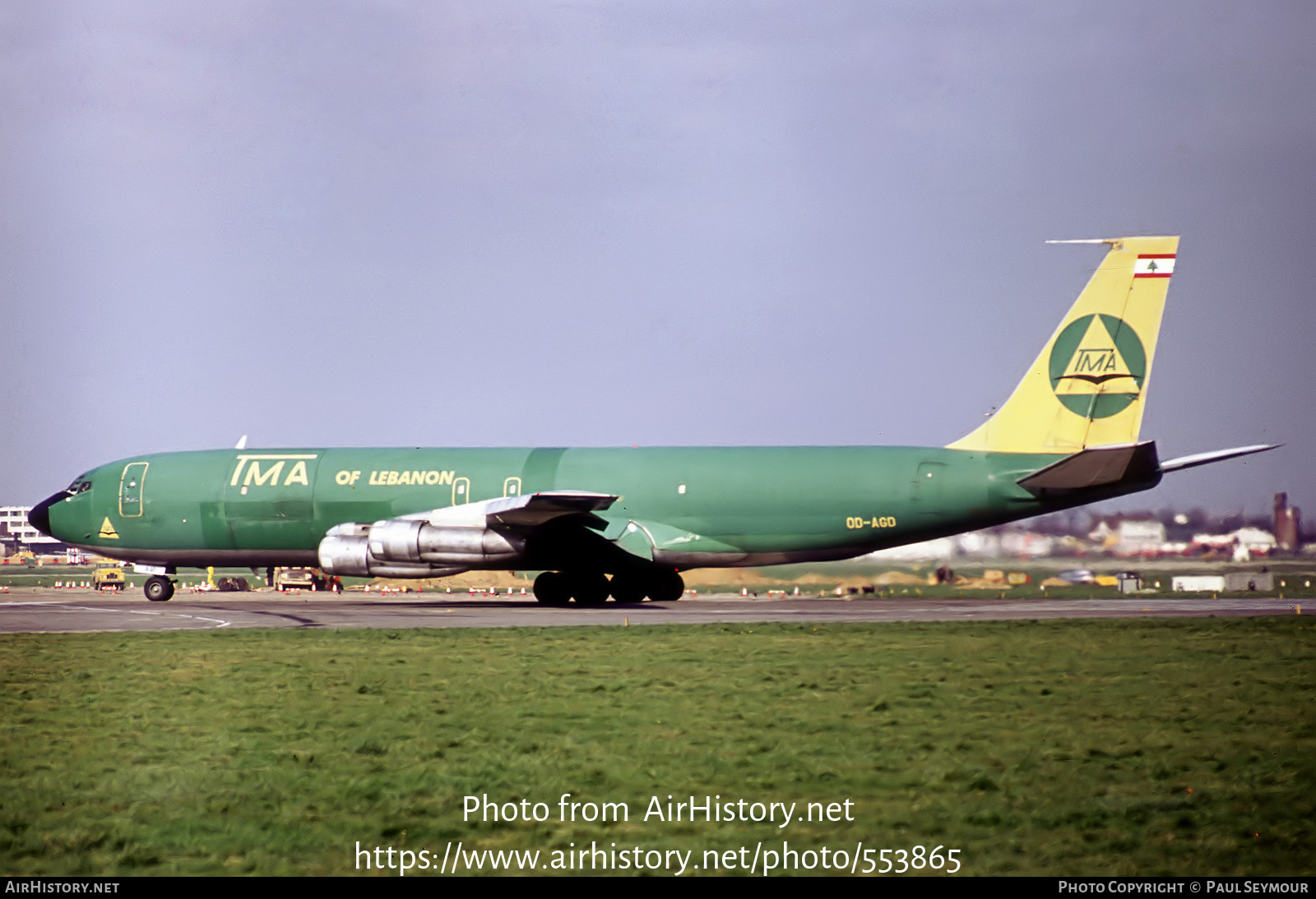 Aircraft Photo of OD-AGD | Boeing 707-323C | TMA of Lebanon - Trans Mediterranean Airways | AirHistory.net #553865