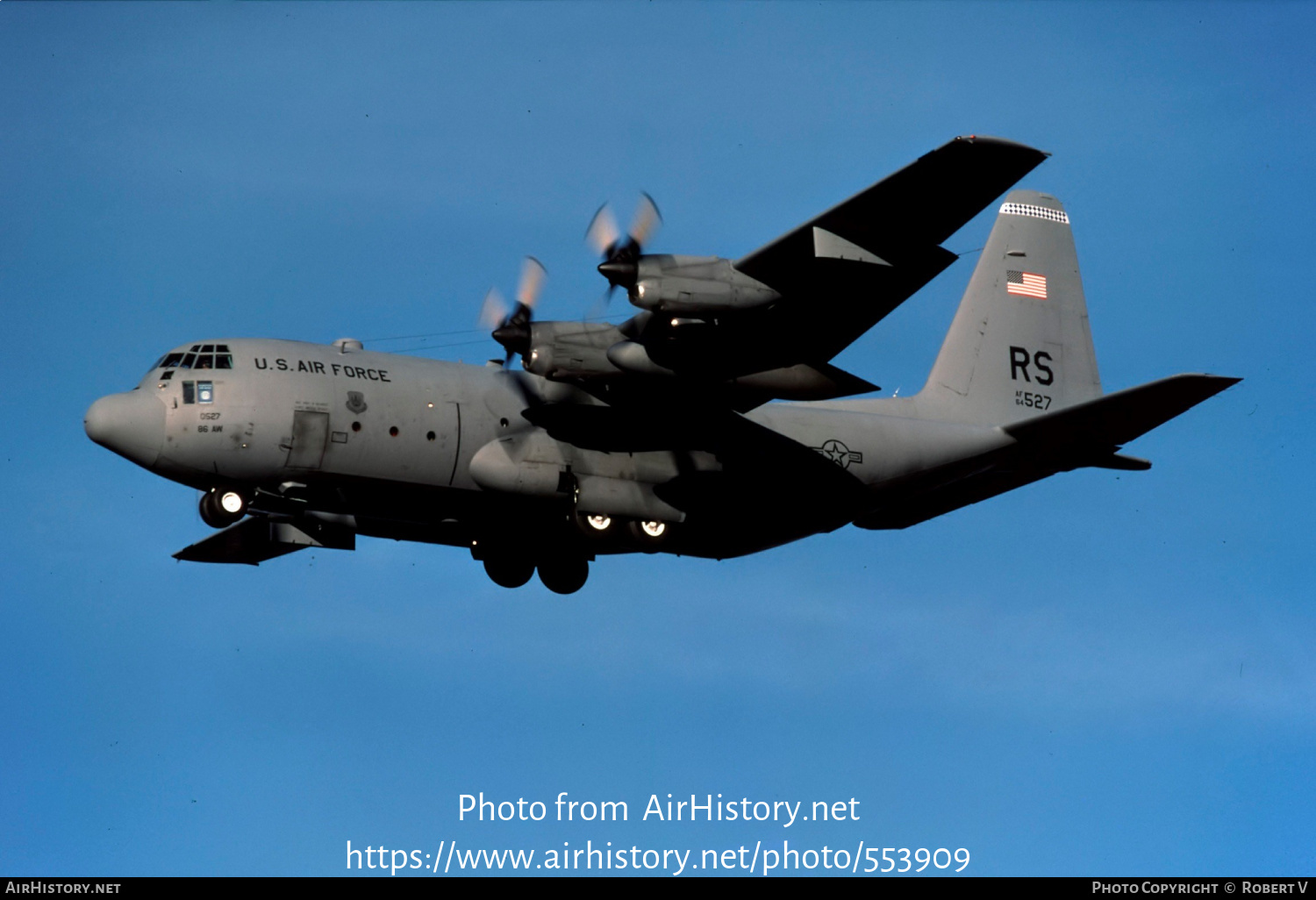 Aircraft Photo of 64-0527 / AF64-527 | Lockheed C-130E Hercules (L-382) | USA - Air Force | AirHistory.net #553909