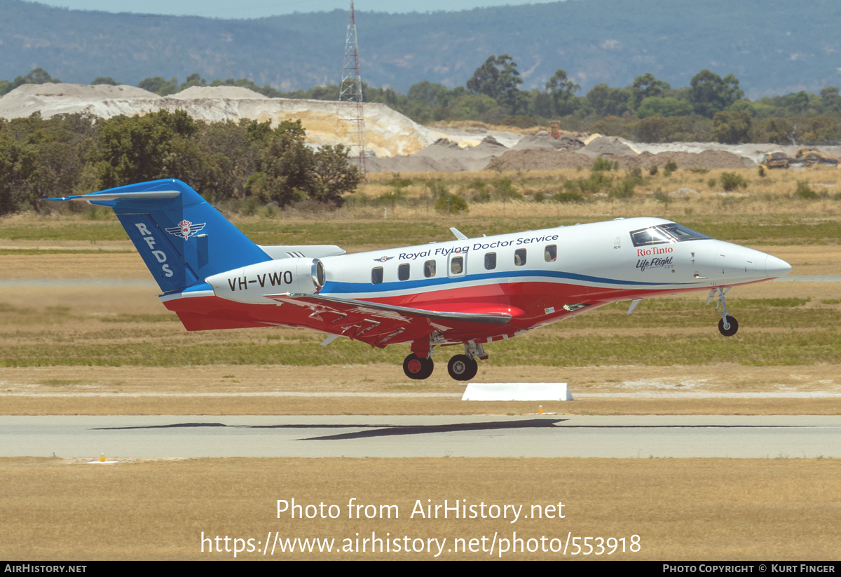 Aircraft Photo of VH-VWO | Pilatus PC-24 | Royal Flying Doctor Service - RFDS | AirHistory.net #553918