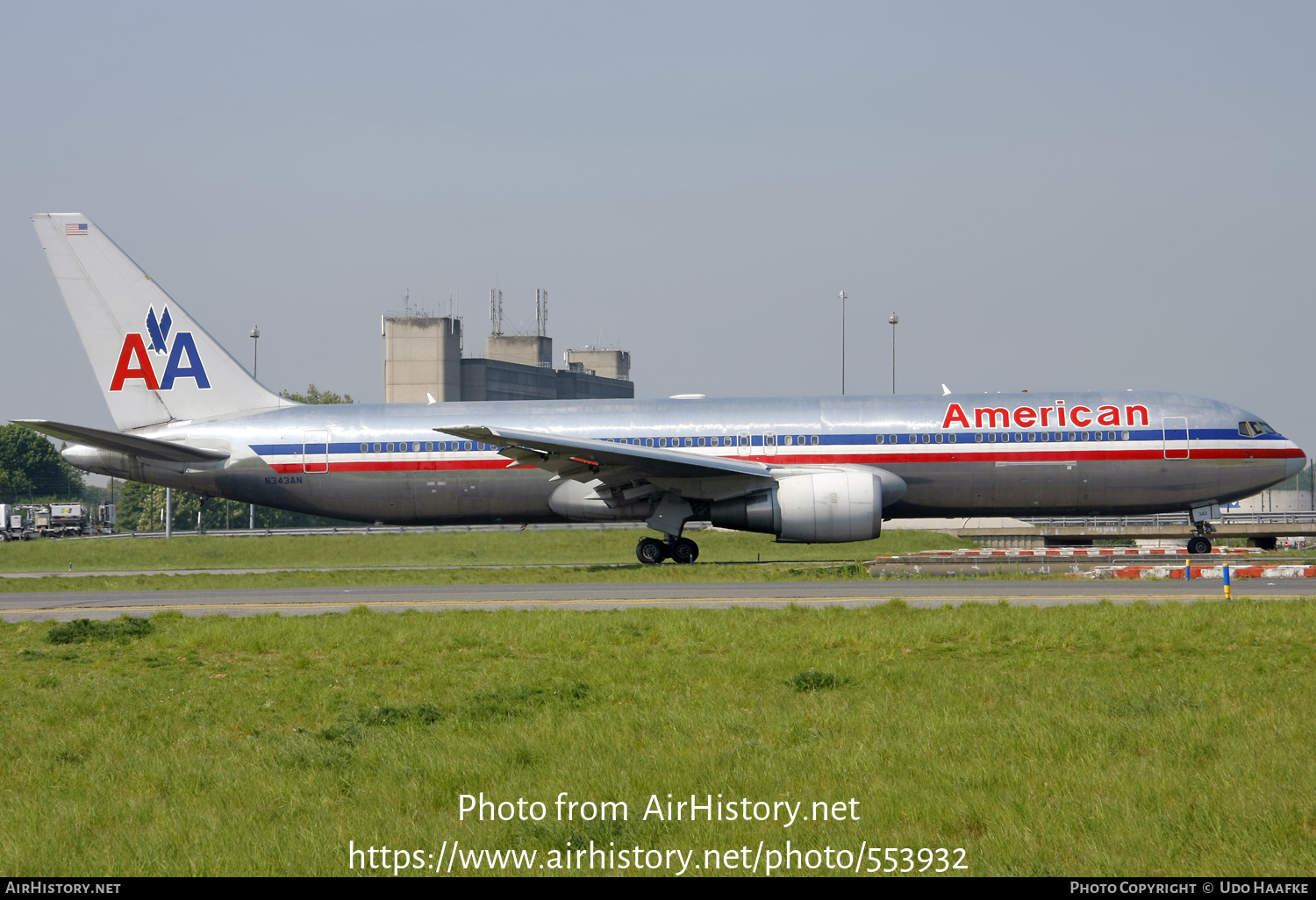 Aircraft Photo of N343AN | Boeing 767-323/ER | American Airlines | AirHistory.net #553932