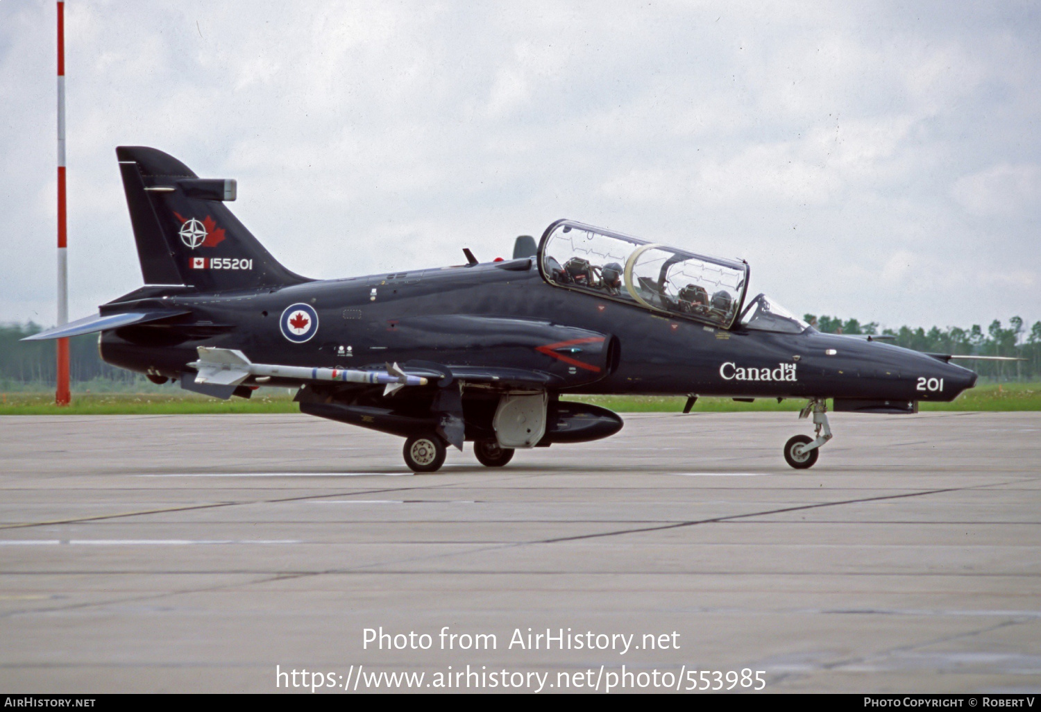 Aircraft Photo of 155201 | BAE Systems CT-155 Hawk | Canada - Air Force | AirHistory.net #553985