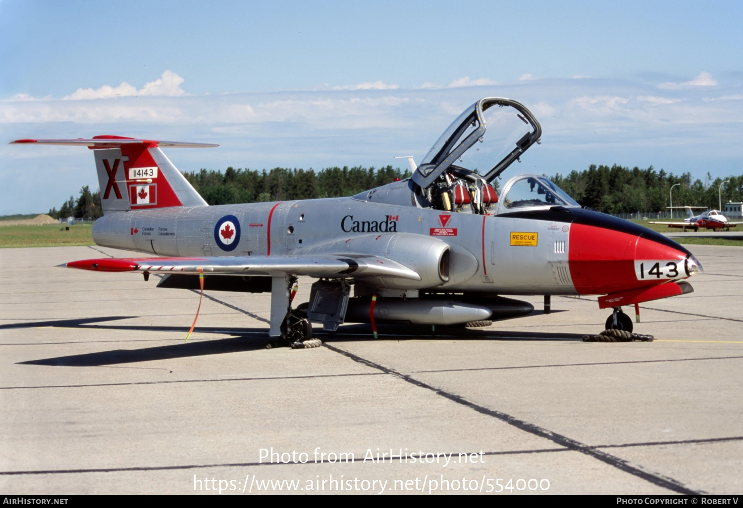 Aircraft Photo of 114143 | Canadair CT-114 Tutor (CL-41A) | Canada - Air Force | AirHistory.net #554000