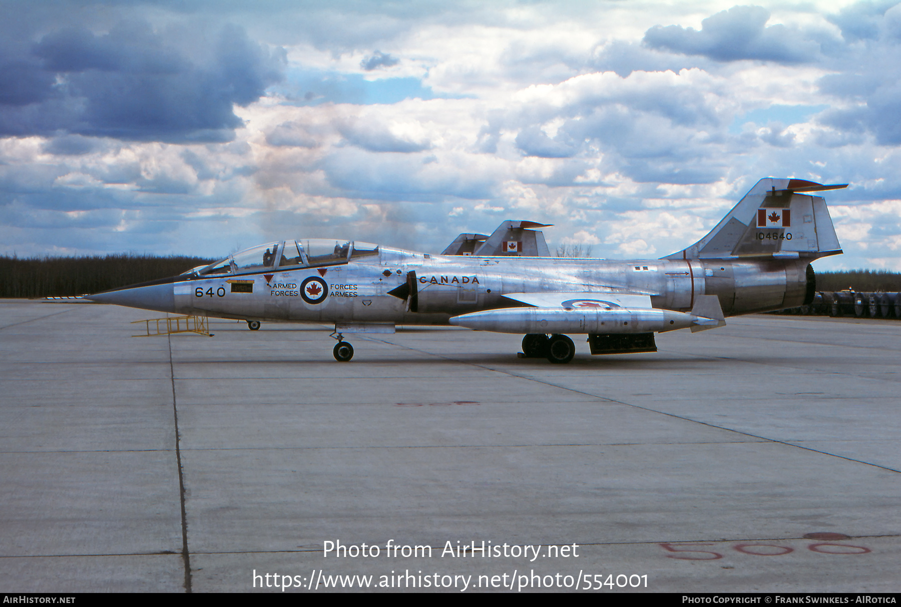 Aircraft Photo of 104640 | Lockheed CF-104D Starfighter Mk.1 | Canada - Air Force | AirHistory.net #554001