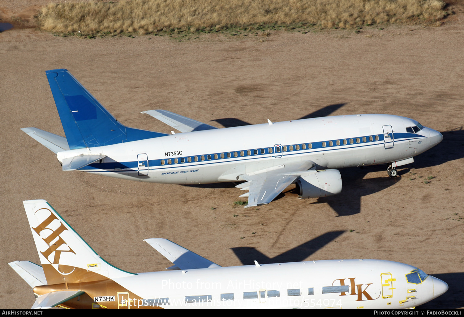 Aircraft Photo of N7353C | Boeing 737-5Q8 | AirHistory.net #554074