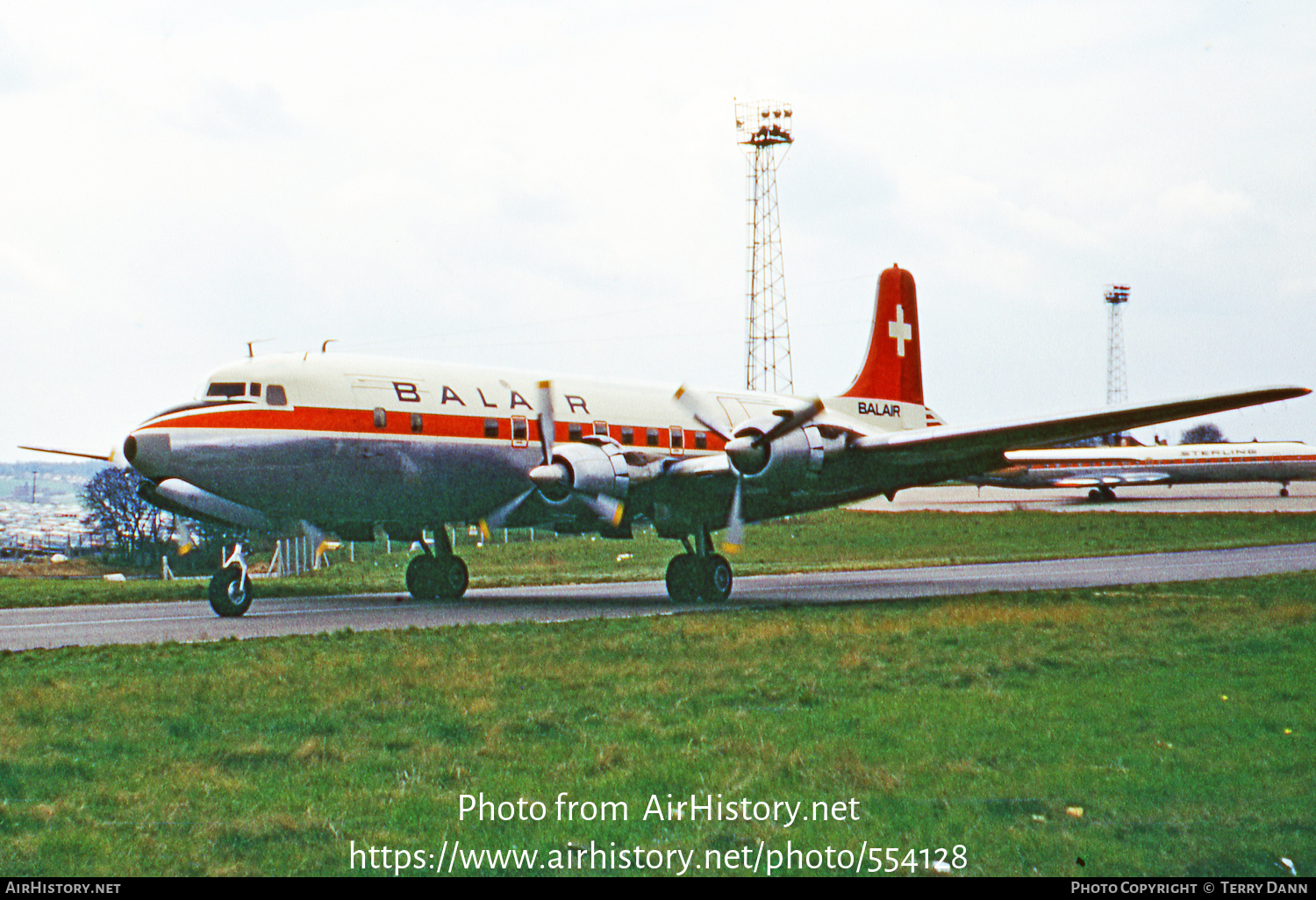 Aircraft Photo of HB-IBS | Douglas DC-6C | Balair | AirHistory.net #554128