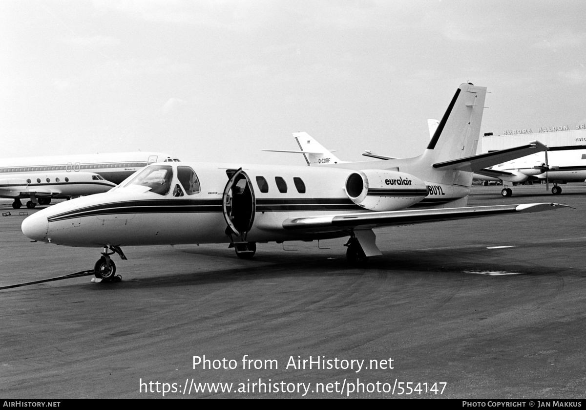 Aircraft Photo of F-BUYL | Cessna 500 Citation | Euralair | AirHistory.net #554147