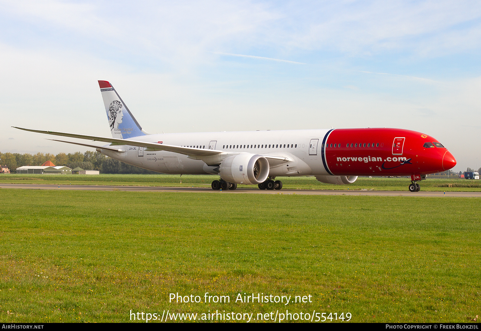 Aircraft Photo of LN-LNL | Boeing 787-9 Dreamliner | Norwegian | AirHistory.net #554149