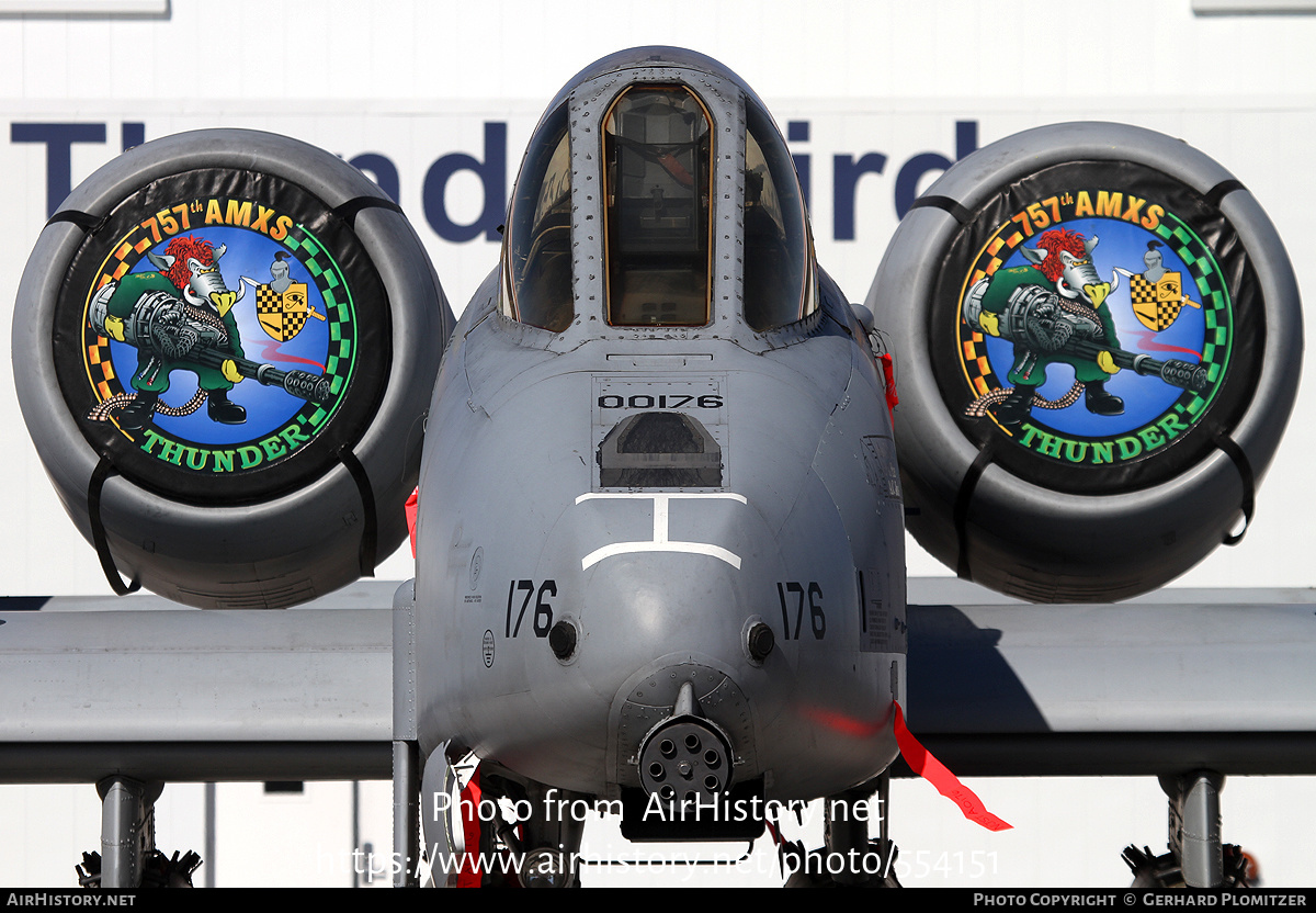 Aircraft Photo of 80-0176 | Fairchild A-10A Thunderbolt II | USA - Air Force | AirHistory.net #554151