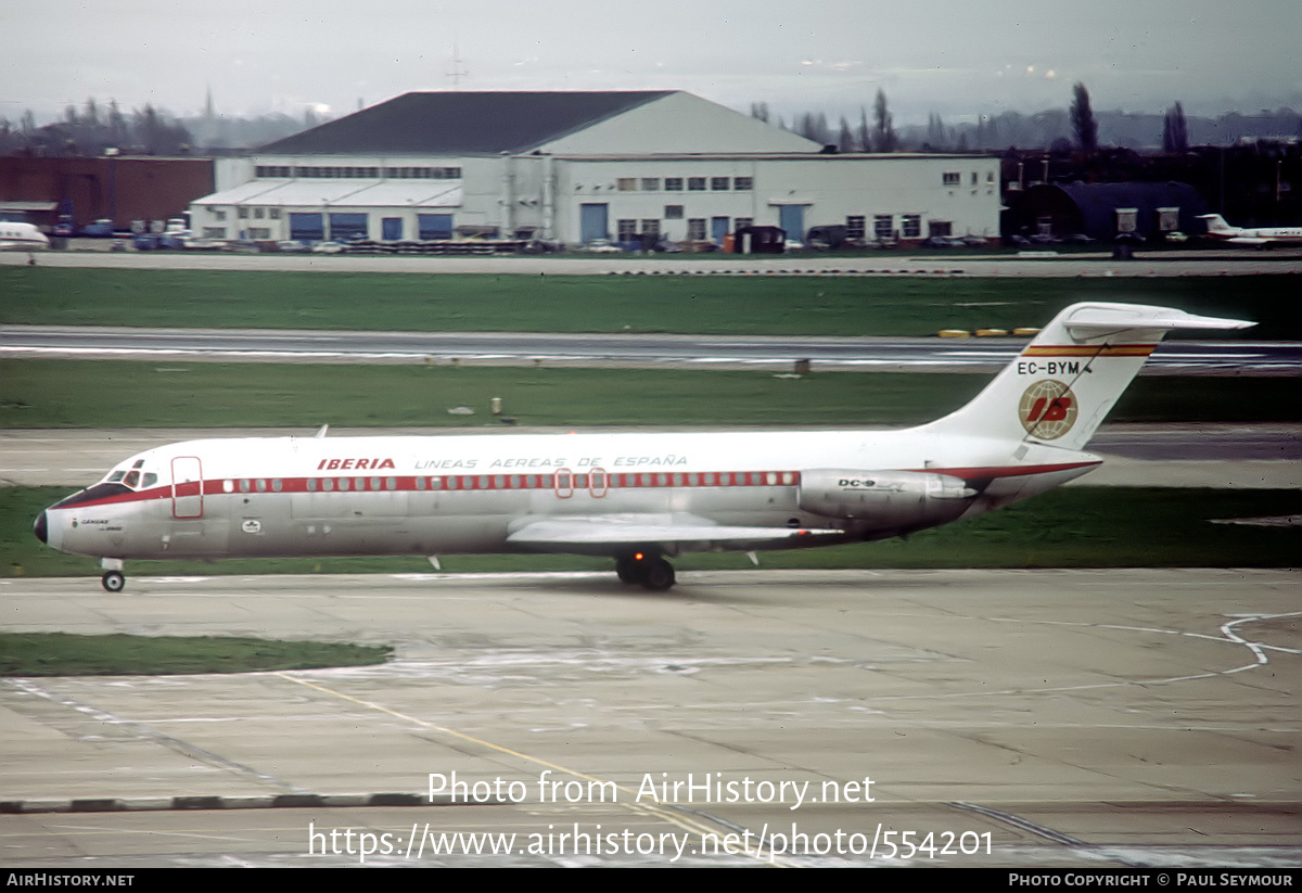 Aircraft Photo of EC-BYM | McDonnell Douglas DC-9-33RC | Iberia | AirHistory.net #554201