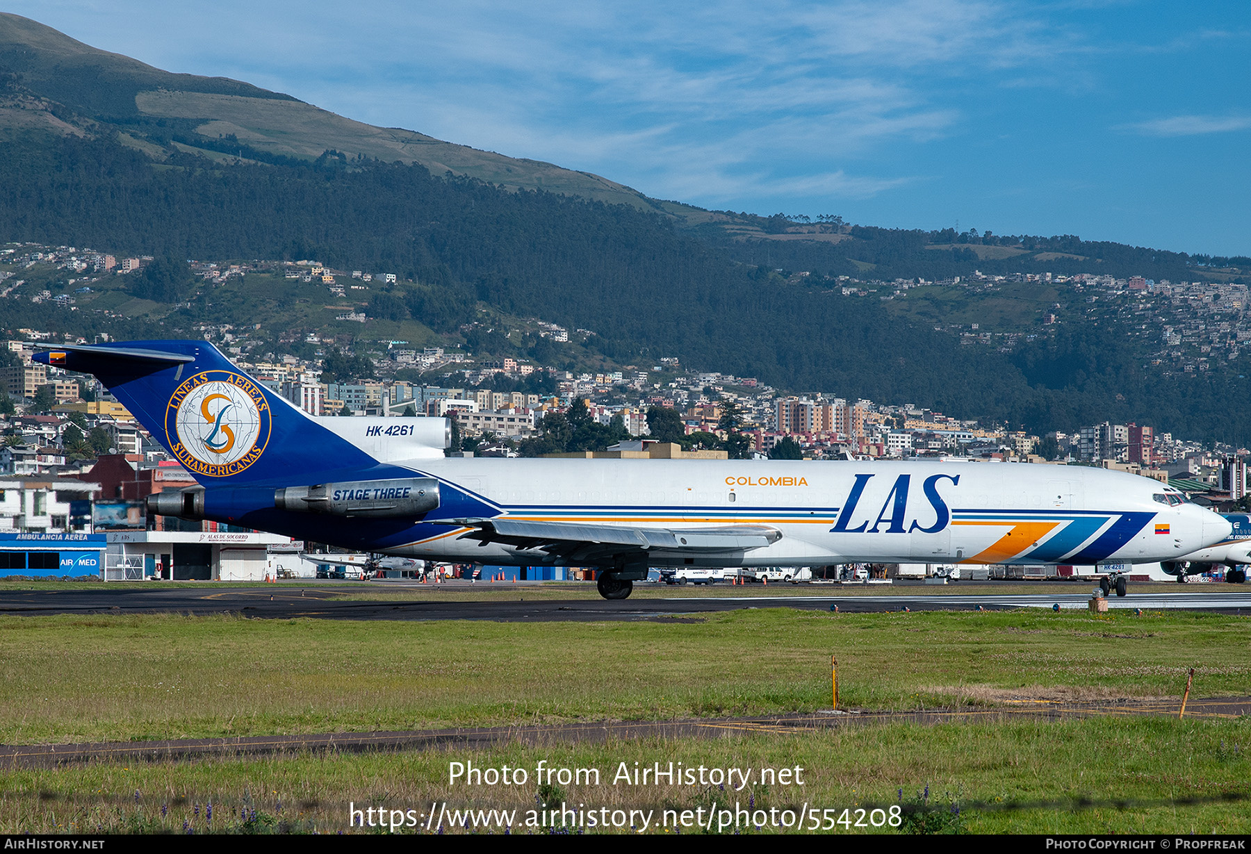 Aircraft Photo of HK-4261 | Boeing 727-251/Adv(F) | Líneas Aéreas Suramericanas - LAS Cargo | AirHistory.net #554208