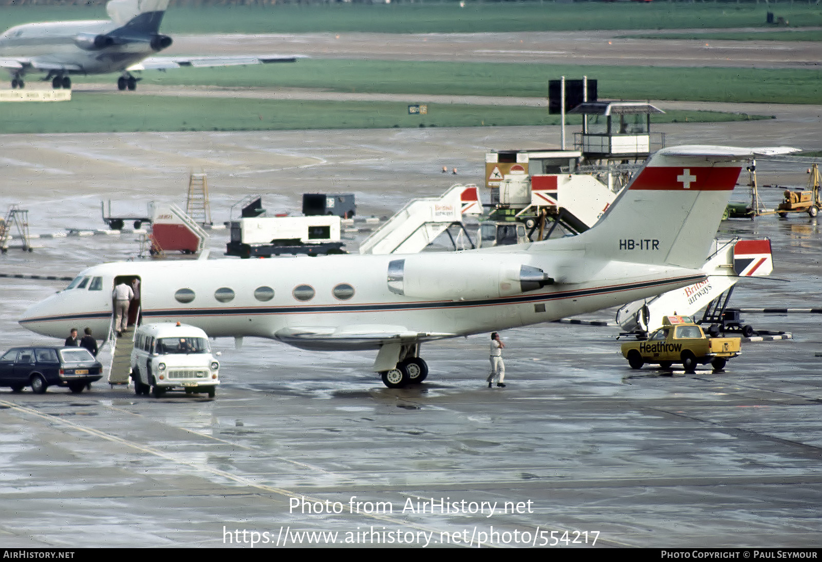 Aircraft Photo of HB-ITR | Grumman American G-1159 Gulfstream II | AirHistory.net #554217