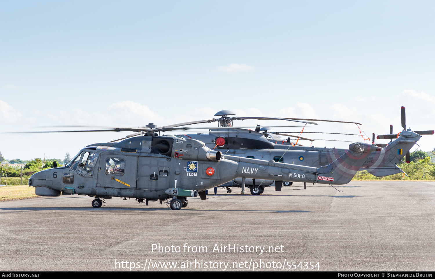 Aircraft Photo of M501-6 | Westland WG-13 Super Lynx 300 | Malaysia - Navy | AirHistory.net #554354