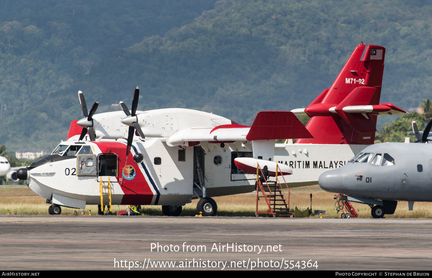 Aircraft Photo of M71-02 | Bombardier CL-415MP (CL-215-6B11) | Malaysia - Coast Guard | AirHistory.net #554364