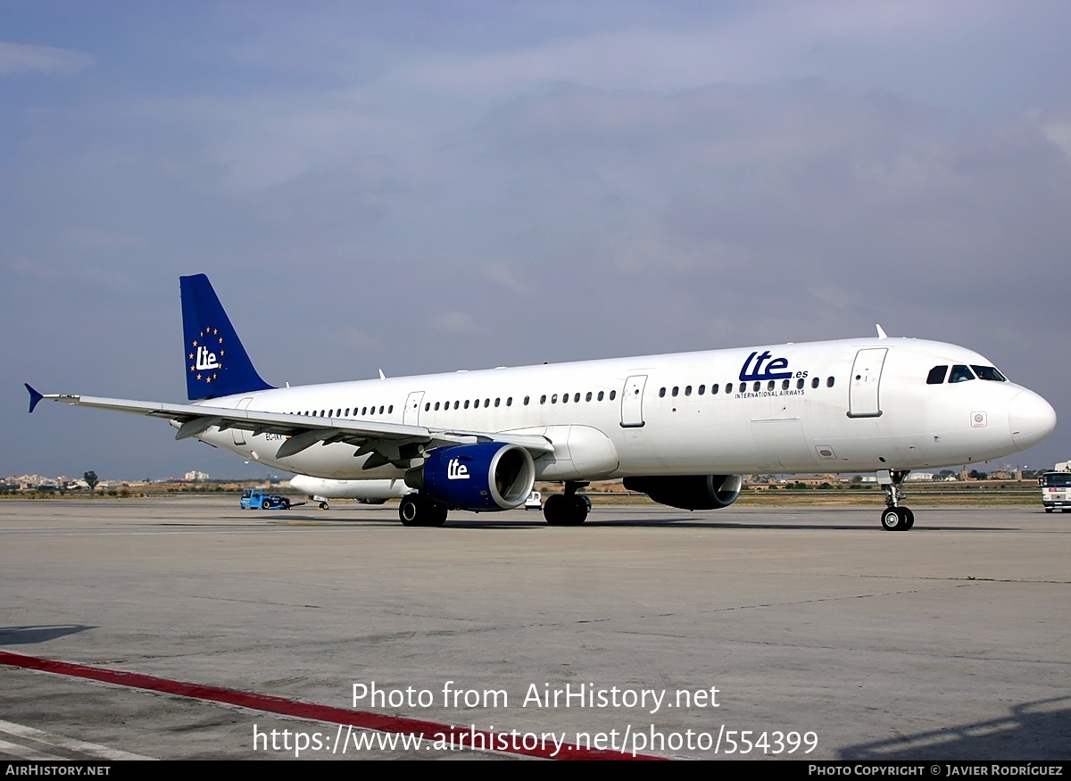 Aircraft Photo of EC-IXY | Airbus A321-211 | LTE International Airways | AirHistory.net #554399