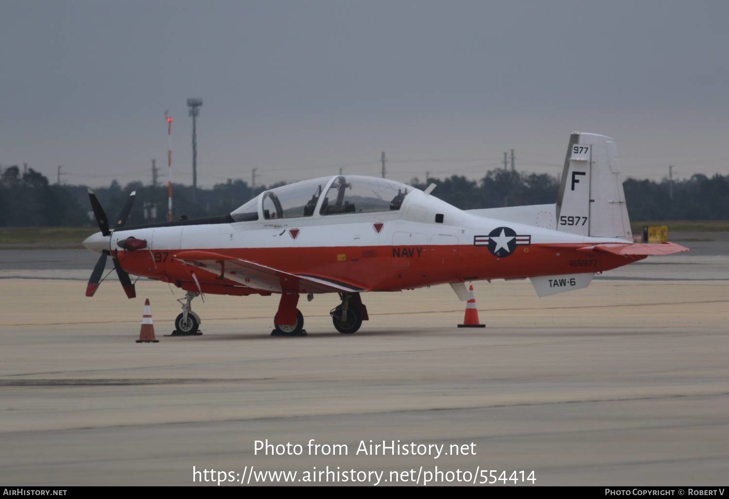 Aircraft Photo of 165977 | Raytheon T-6A Texan II | USA - Navy | AirHistory.net #554414