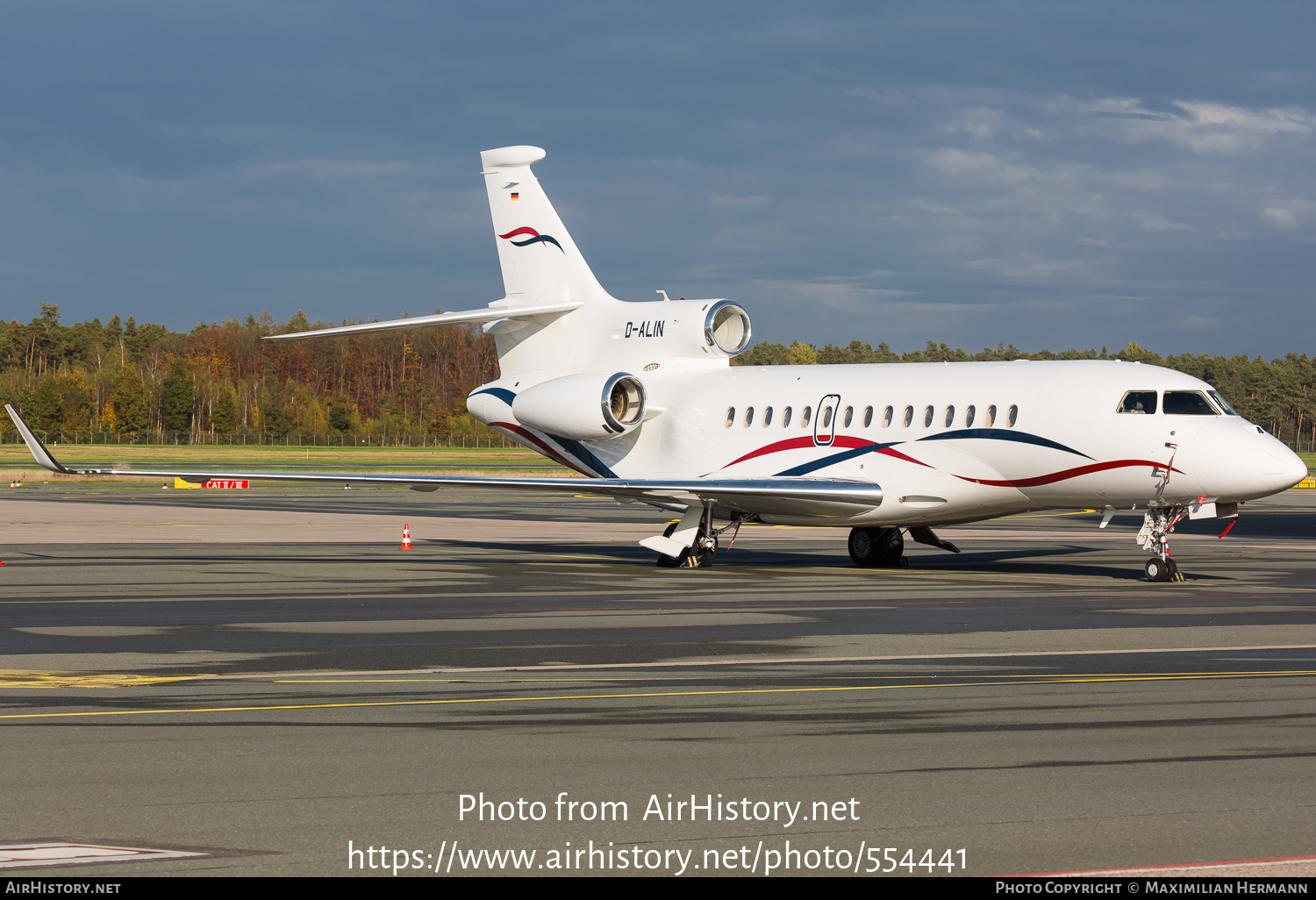 Aircraft Photo of D-ALIN | Dassault Falcon 7X | AirHistory.net #554441