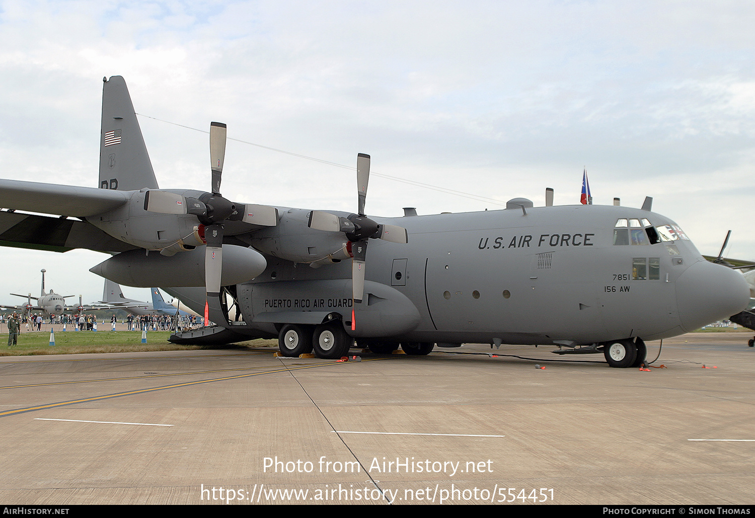 Aircraft Photo of 63-7851 / AF63-851 | Lockheed C-130E Hercules (L-382 ...