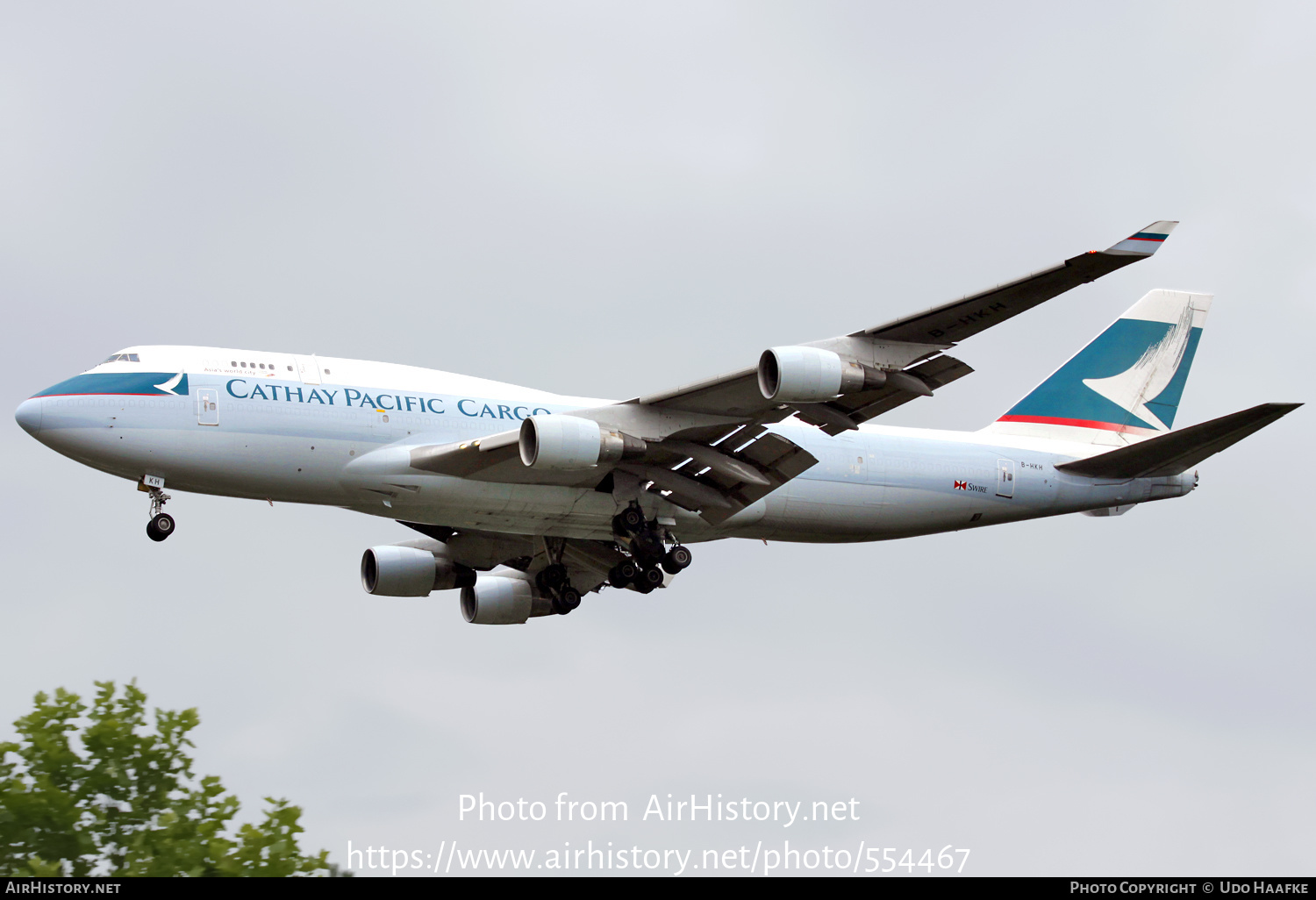 Aircraft Photo of B-HKH | Boeing 747-412(BCF) | Cathay Pacific Airways Cargo | AirHistory.net #554467