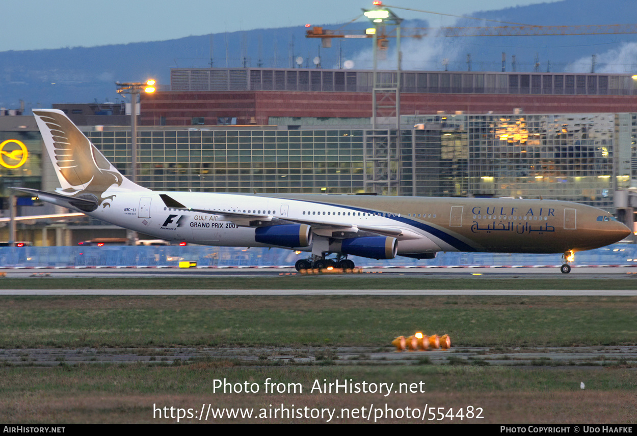 Aircraft Photo of A9C-LI | Airbus A340-313 | Gulf Air | AirHistory.net #554482