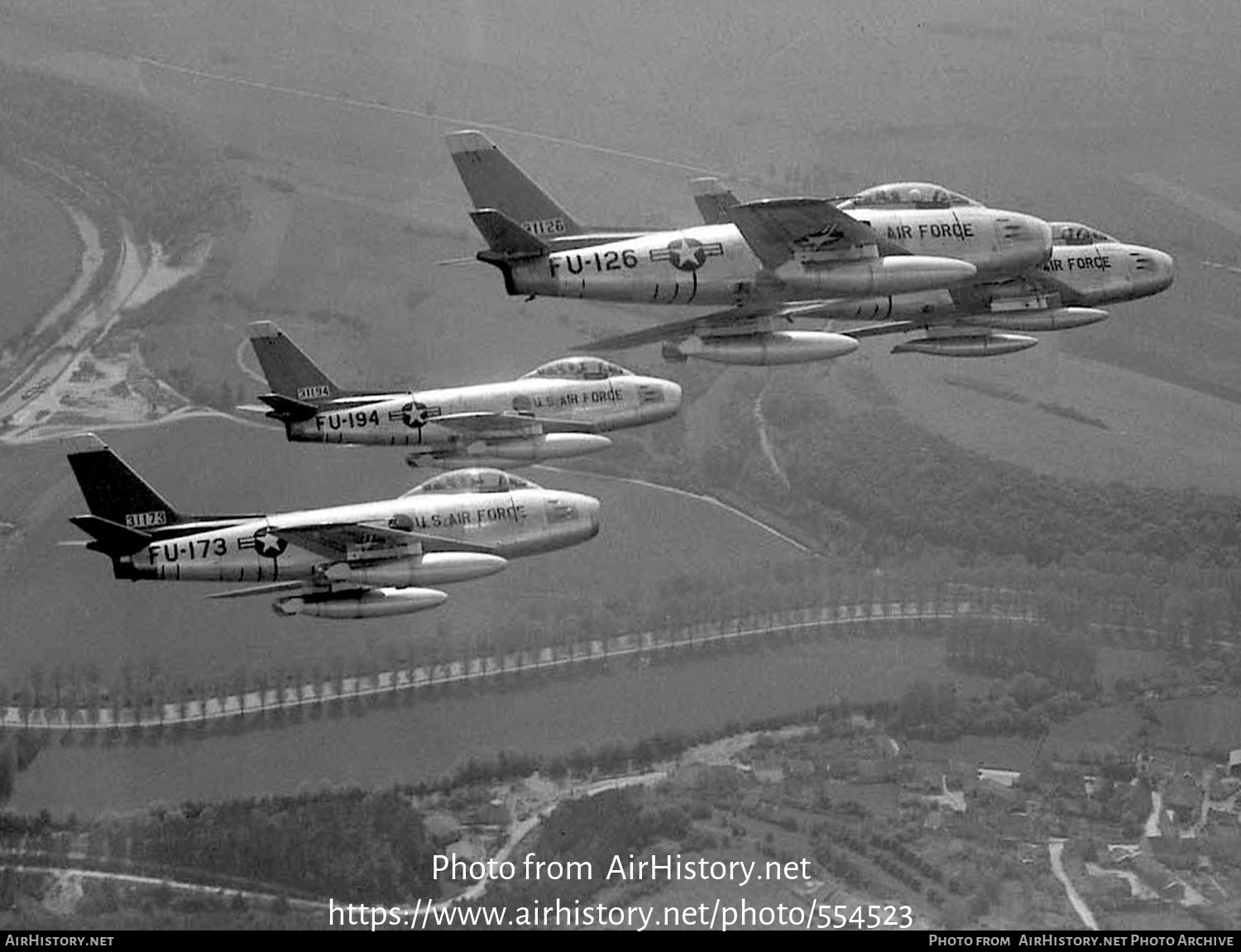 Aircraft Photo of 53-1126 / 31126 | North American F-86F Sabre | USA - Air Force | AirHistory.net #554523