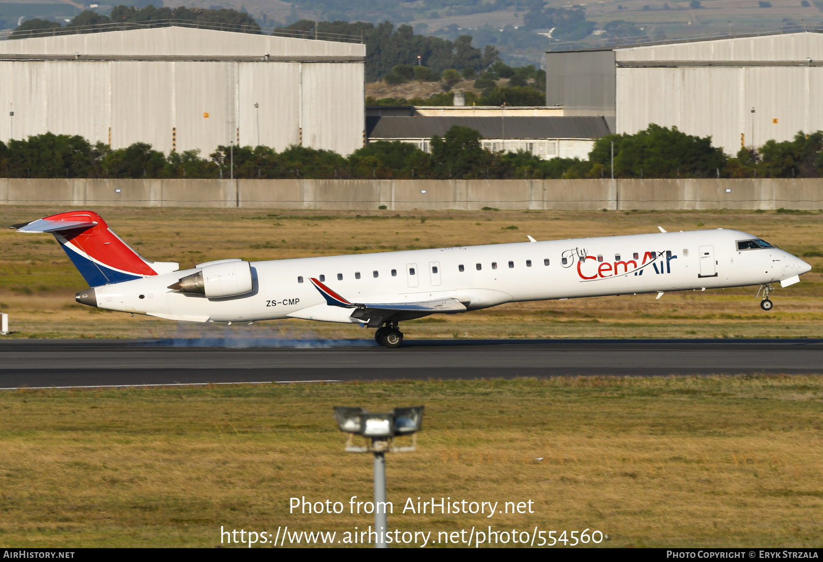 Aircraft Photo of ZS-CMP | Bombardier CRJ-900ER (CL-600-2D24) | CemAir | AirHistory.net #554560