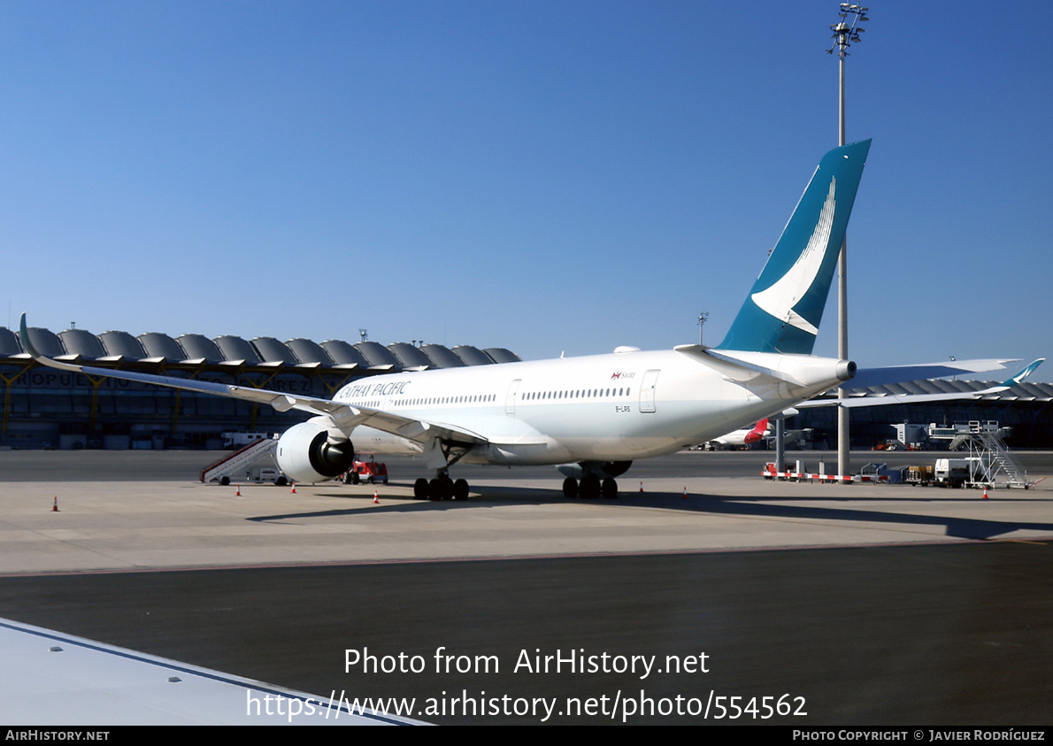 Aircraft Photo Of B-LRS | Airbus A350-941 | Cathay Pacific Airways ...