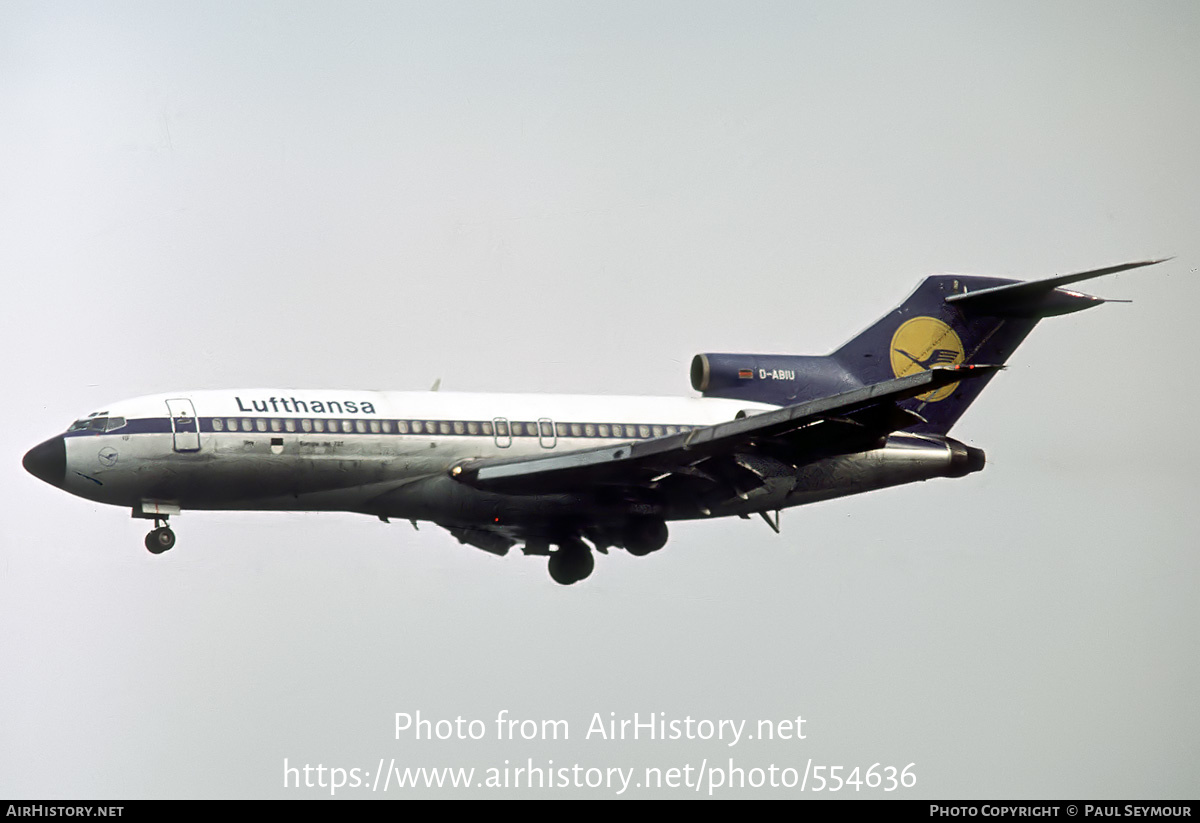 Aircraft Photo of D-ABIU | Boeing 727-30C | Lufthansa | AirHistory.net #554636