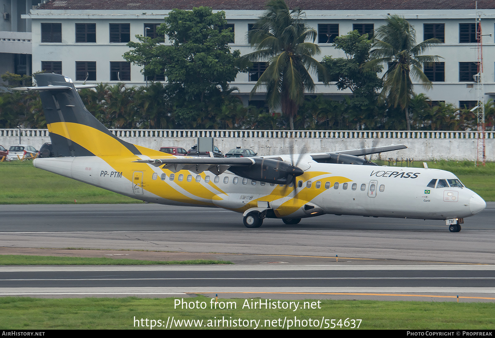 Aircraft Photo of PP-PTM | ATR ATR-72-500 (ATR-72-212A) | Passaredo Linhas Aéreas | AirHistory.net #554637