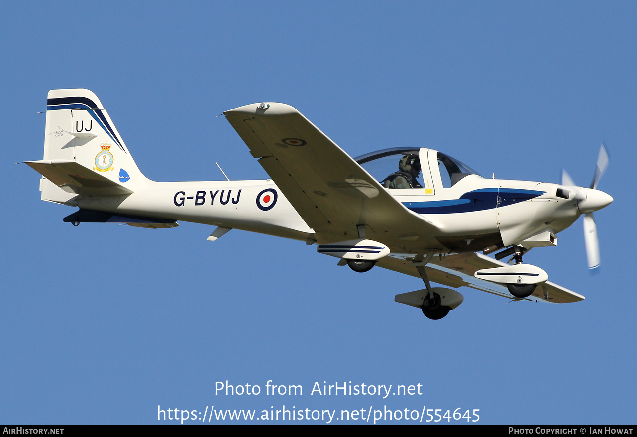 Aircraft Photo of G-BYUJ | Grob G-115E Tutor | UK - Air Force | AirHistory.net #554645