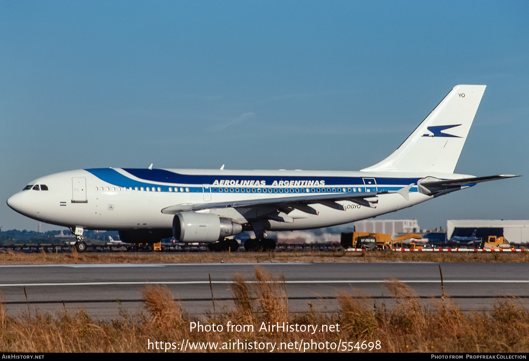 Aircraft Photo of F-OGYQ | Airbus A310-324/ET | Aerolíneas Argentinas | AirHistory.net #554698