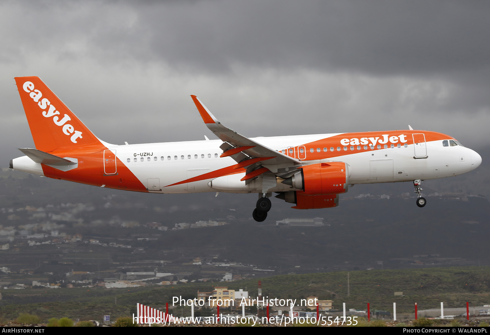 Aircraft Photo of G-UZHJ | Airbus A320-251N | EasyJet | AirHistory.net #554735