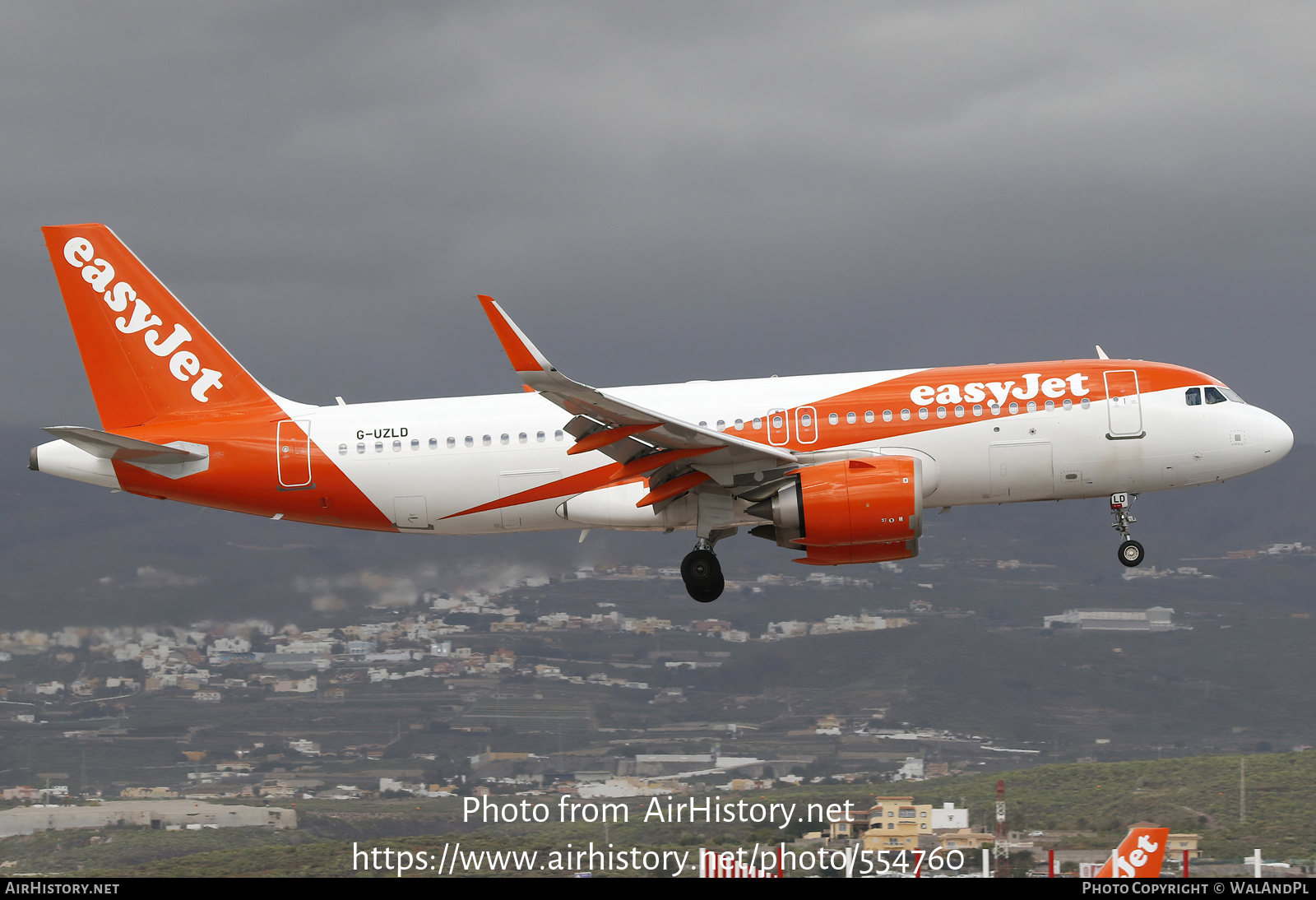 Aircraft Photo of G-UZLD | Airbus A320-251N | EasyJet | AirHistory.net #554760