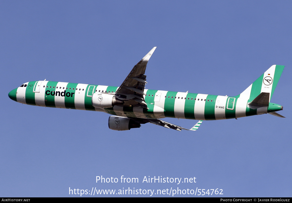 Aircraft Photo of D-AIAG | Airbus A321-211 | Condor Flugdienst | AirHistory.net #554762