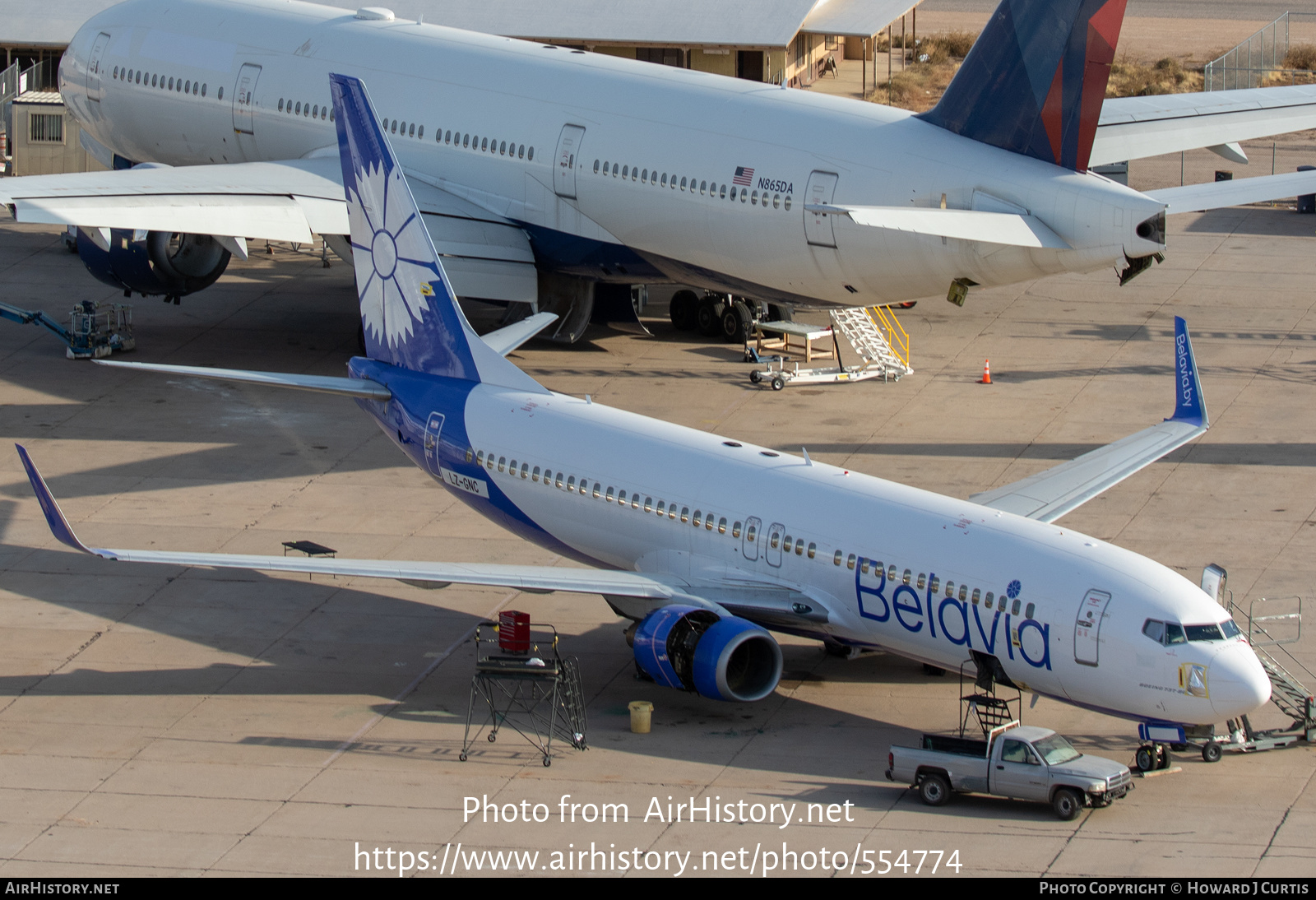 Aircraft Photo of LZ-GNC | Boeing 737-86N | Belavia | AirHistory.net #554774