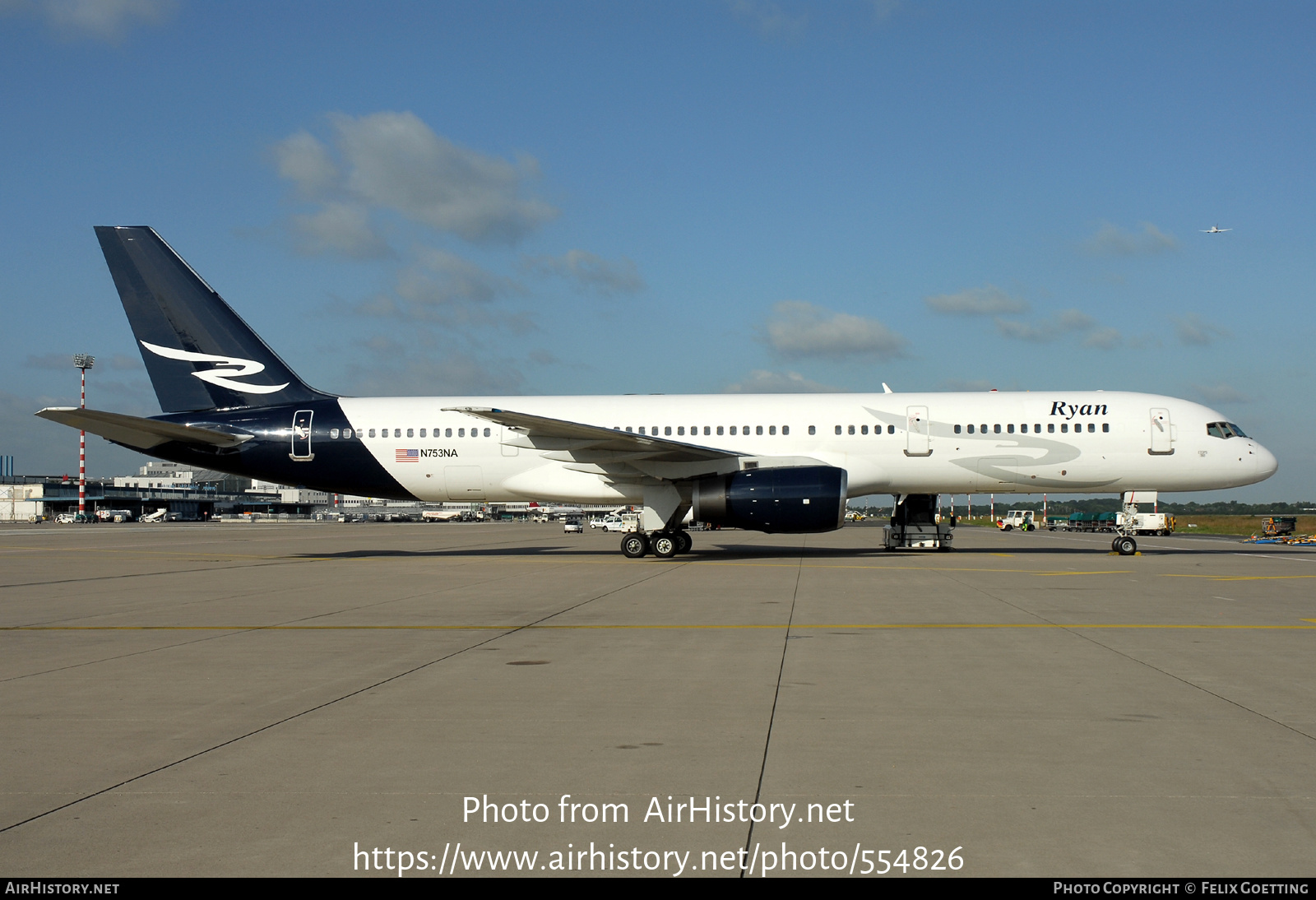 Aircraft Photo of N753NA | Boeing 757-28A | Ryan International Airlines | AirHistory.net #554826