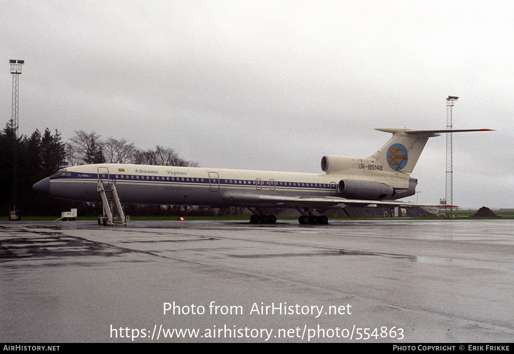 Aircraft Photo of UR-85148 | Tupolev Tu-154B | Air Ukraine | AirHistory.net #554863