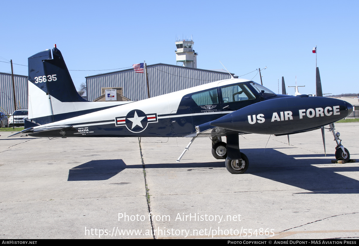 Aircraft Photo of N5435A | Cessna 310B | Commemorative Air Force | USA - Air Force | AirHistory.net #554865