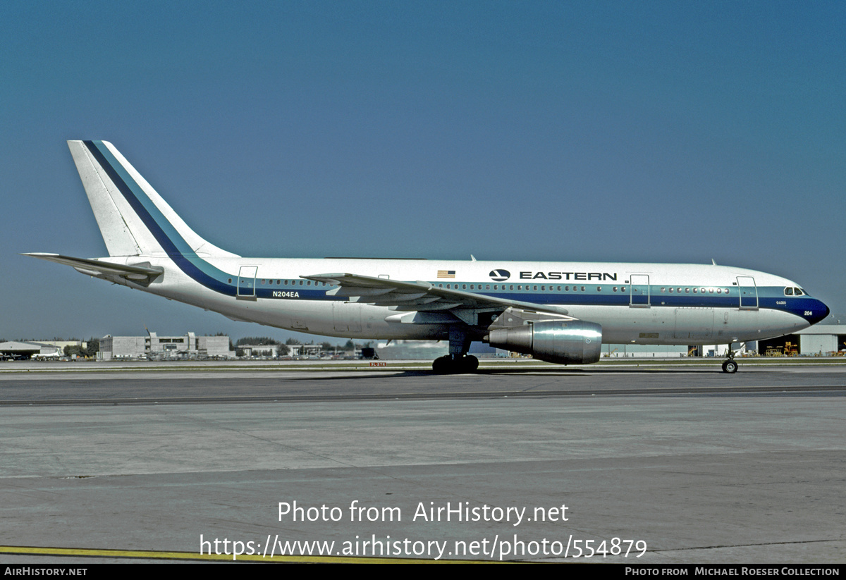 Aircraft Photo of N204EA | Airbus A300B4-103 | Eastern Air Lines | AirHistory.net #554879