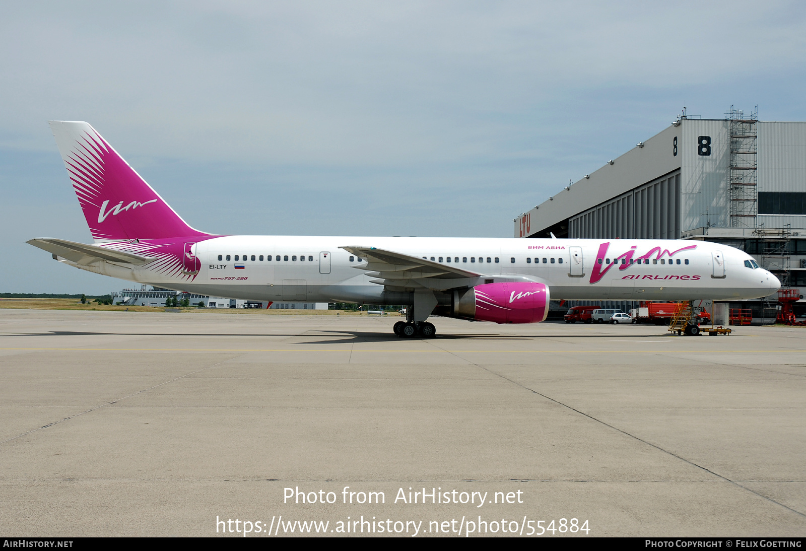 Aircraft Photo of EI-LTY | Boeing 757-23N | VIM Airlines | AirHistory.net #554884