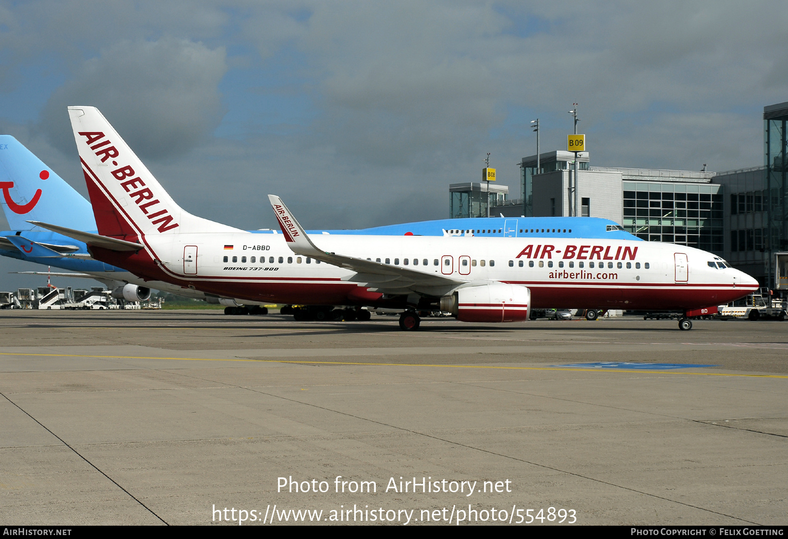 Aircraft Photo of D-ABBD | Boeing 737-86J | Air Berlin | AirHistory.net #554893