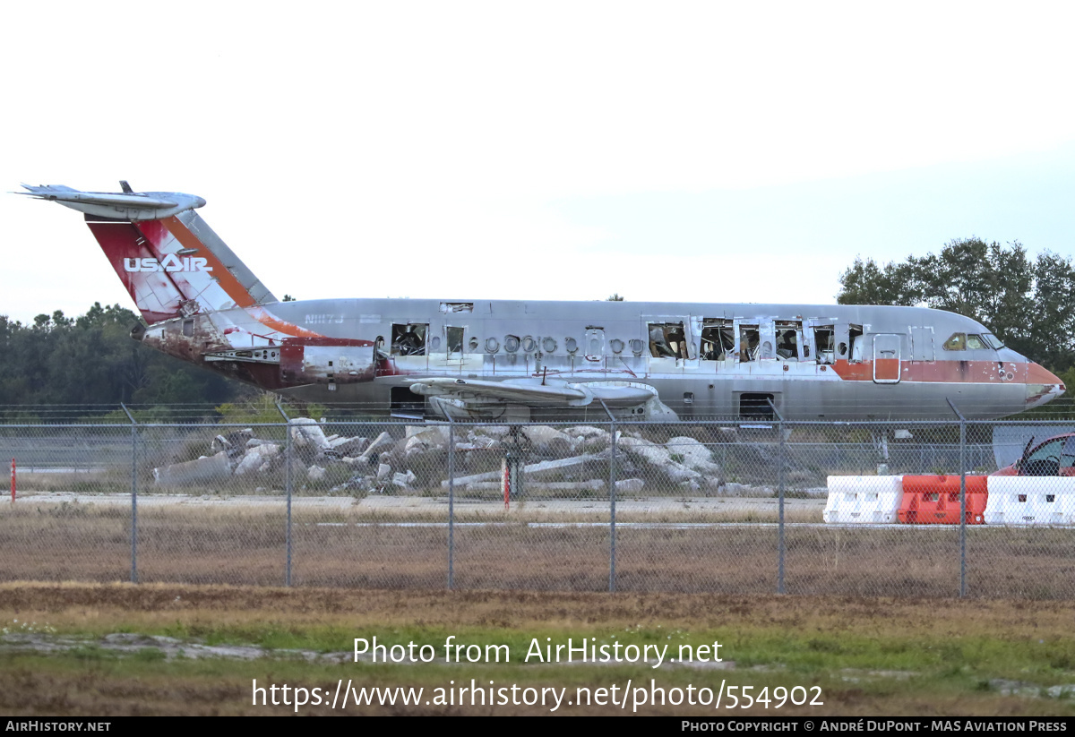 Aircraft Photo of N1117J | BAC 111-204AF One-Eleven | USAir | AirHistory.net #554902