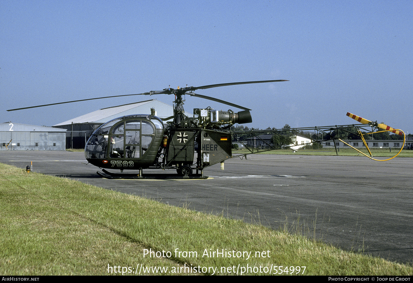 Aircraft Photo of 7593 | Sud SE-3130 Alouette II | Germany - Army | AirHistory.net #554997