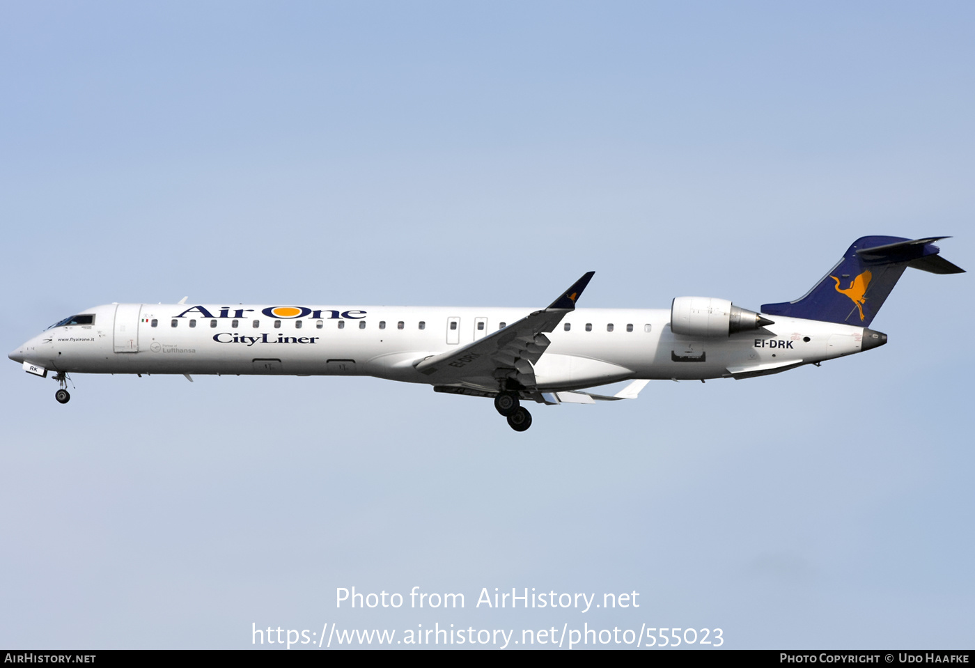 Aircraft Photo of EI-DRK | Bombardier CRJ-900ER (CL-600-2D24) | Air One CityLiner | AirHistory.net #555023