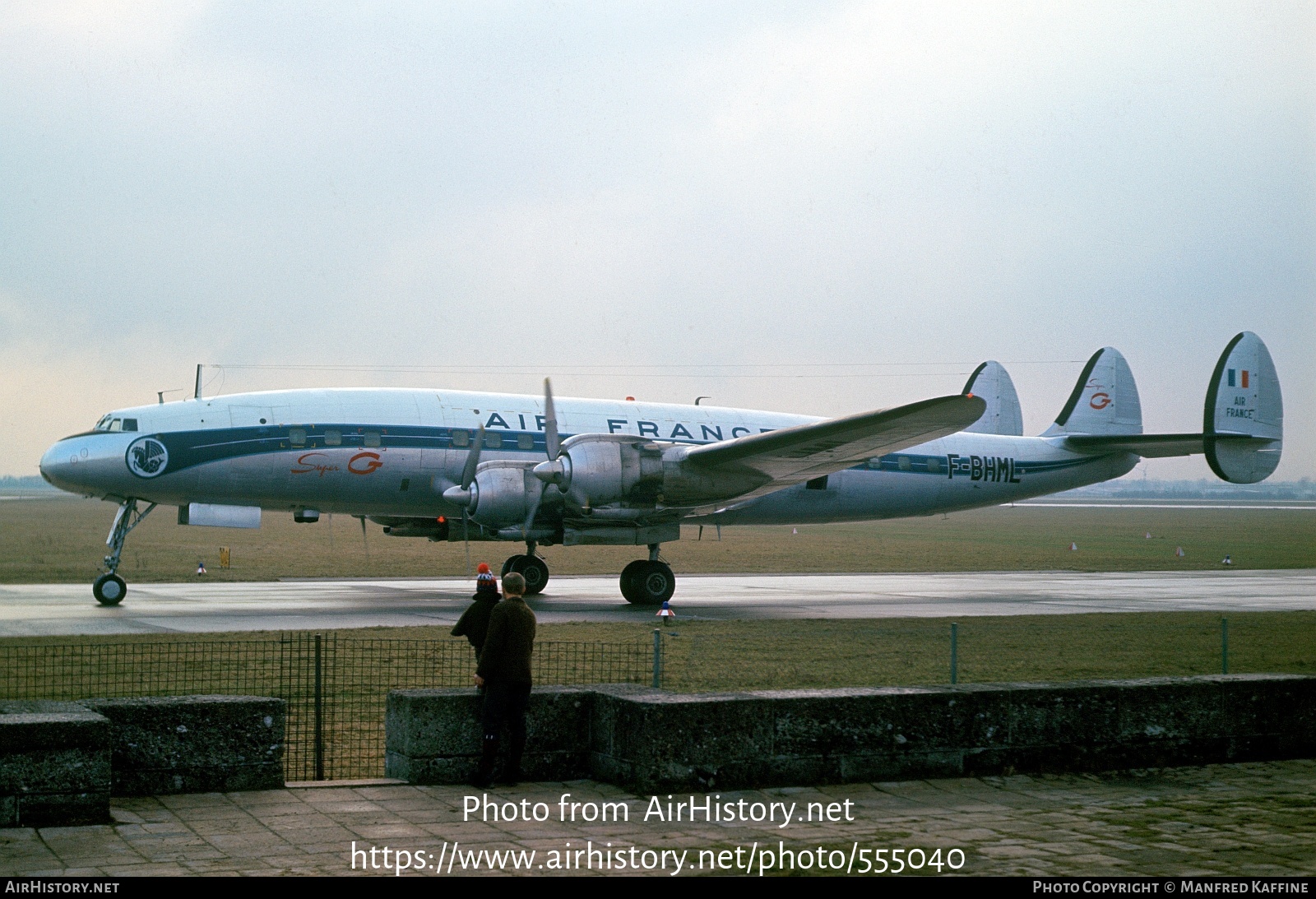 Aircraft Photo of F-BHML | Lockheed L-1049G Super Constellation | Air France | AirHistory.net #555040