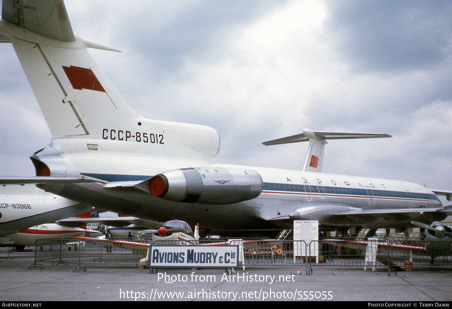 Aircraft Photo of CCCP-85012 | Tupolev Tu-154 | Aeroflot | AirHistory.net #555055