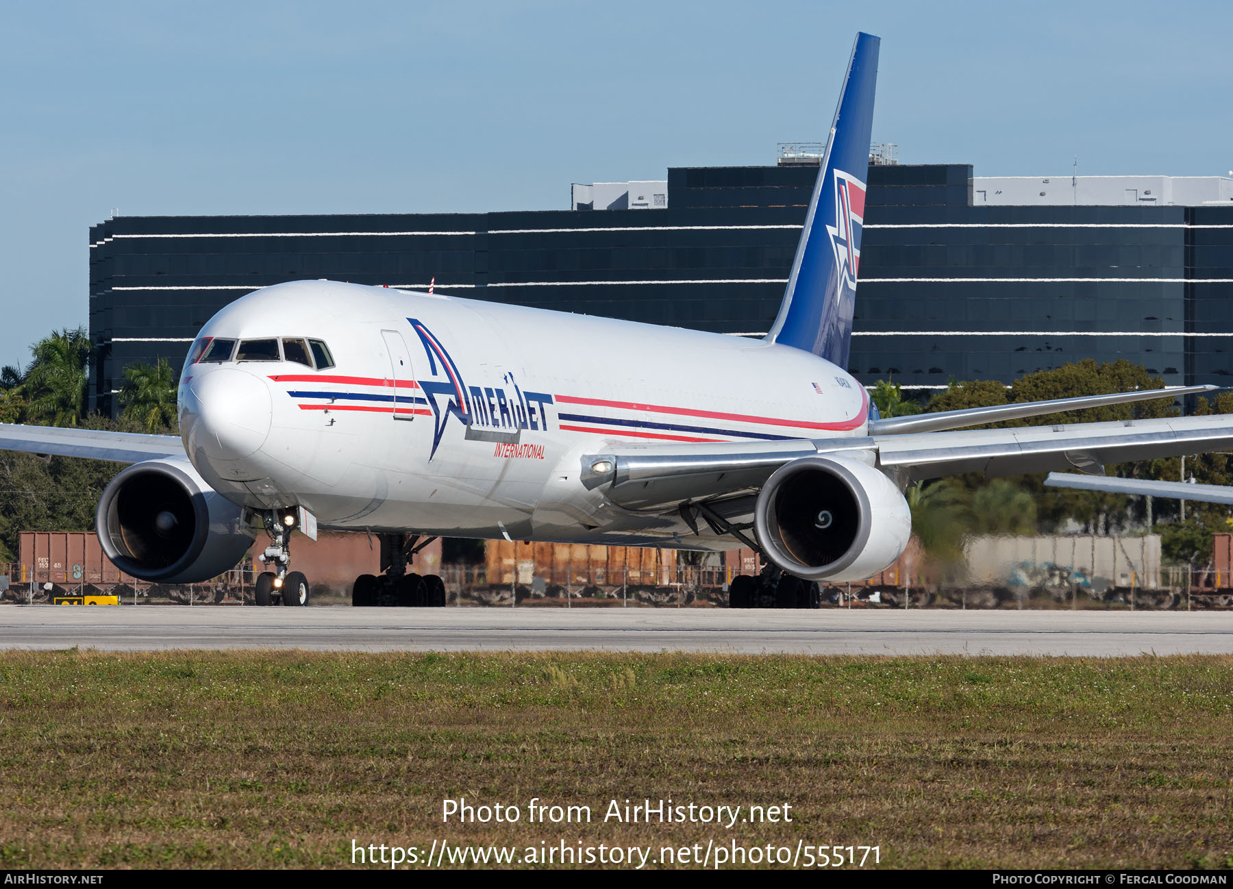 Aircraft Photo of N349CM | Boeing 767-323/ER(BDSF) | Amerijet International | AirHistory.net #555171