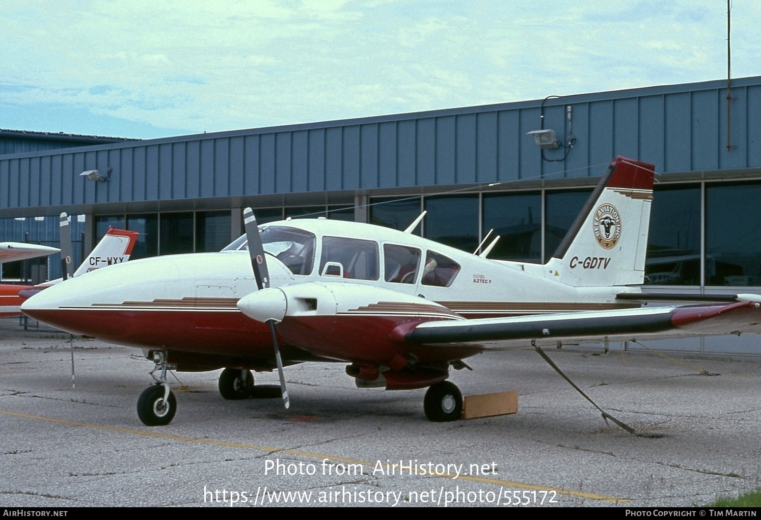 Aircraft Photo of C-GDTV | Piper PA-23-250 Aztec F | Beef Aviation | AirHistory.net #555172